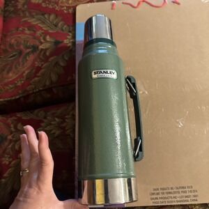 Stanley‎ Vintage Original Stainless Steel 1.1 QT Coffee Vacuum Thermos 20-00554